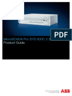 Microscada Pro Sys 600C 2.93: Product Guide