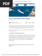 Cost of Natural Gas & LNG Logistics - Kenneth Engblom