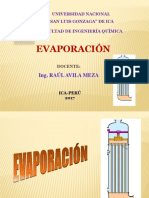 Clase de Evaporación (Unica - 2011)