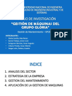 Gestion de Maquina Grupo Gloria