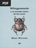 Wilson, Mike - Wittgenstein y El Sentido Tácito de Las Cosas PDF