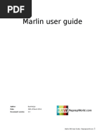 Marlin User Guide: Author Date Document Version