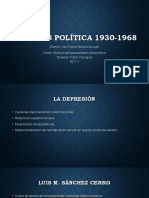 La Crisis Política 1930-1968