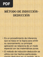 Método de Inducción-Deducción