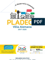 Resumen Ejecutivo PLADECO Villa Alemana 2017 - 2020