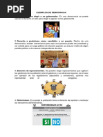 20 Ejemplos de Democracia
