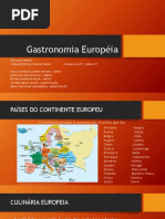 Gastronomia Europeia Trabalho