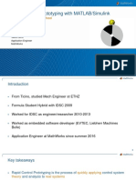 HANDOUT - Rapid Control Prototyping With MATLAB PDF