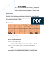 Factibilidad ESTUDIO ECONÓMICO