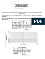 2 Lista de Exercicios - Indices de Consistencia PDF