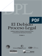 Tomo I Debido Proceso Due Process of Law Foundation