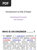 Introduction To IESL B Paper