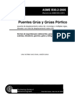 ASME B30.2-2005 (Grúas Puente) - SP PDF