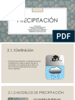 Exposicion Precipitación