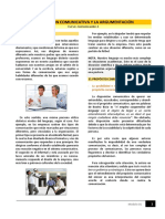 Lectura - La Situación Comunicativa y La Argumentación PDF