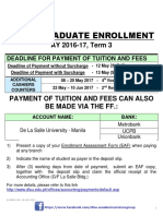 DLSU Enrollment Procedure