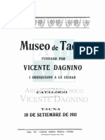 Dagnino, V., Museo de Tacna 1911