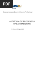 Auditoria de Processos Organizacionais