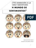 PROYECTO Un Mundo de Sentimientos PDF