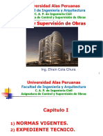 Control y Supervision de Obras Clase #01