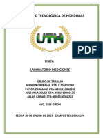 Reporte de Laboratorio Mediciones Fisica 1