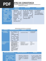 Matriz de Consistencia