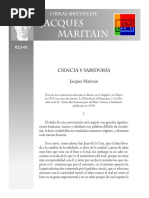 Maritain, Jacques - 10 - Ciencia y Sabiduría