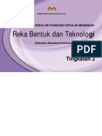 DSKP KSSM Reka Bentuk Dan Teknologi Tingkatan 2