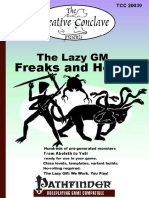 Lazy GM Horror Guide