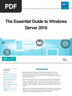 Microsoft Windows Server 2016 Essential Guide