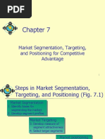 Market Segmentation, Targeting, and Positioning For Competitive Advantage