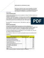 Mortalidad en La Provincia de Jaen Final