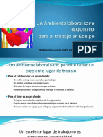 Ambiente Laboral Sano y Trabajo en Equipo 20170310 SRA ENID