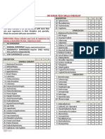 Or Scrub Tech Skills Checklist