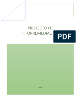 Proyecto de Fitorremediación