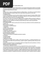 Normas de Auditoría Generalmente Aceptadas NAGAS en Perú