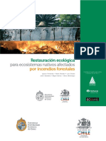 Restauración Ecosistemas Post Incendios Forestales