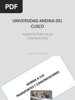 A-110 Transportes y Comunicaciones