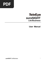 TeleEye SureSIGHT User Manual