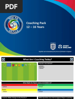 Coaching Pack 12-16 Years