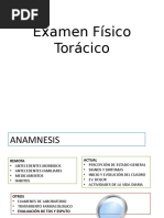 Examen Físico Torácico