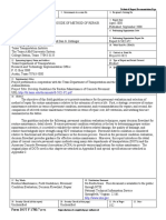 Technical Report Documentation Page: Form DOT F 1700.7