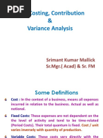 Cost Behaviour & Decision Making - Hod