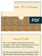 A Case-Study: ITC E-Choupal