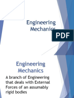 Engg Mech and Strength of Materials