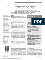 Anal Gas Evacuation and Colonic Microbiota in Patients With Atulence: Effect of Diet