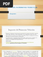 Impuesto Del Patrimonio Vehicular