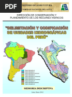 Unidad Hidrografica Peru Ana PDF