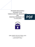 Program Kerja Kepala Program Studi