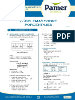 PAMER - R.MATEMÁTICO - Problema Sobre Porcentajes